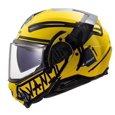 LS2 ADVANT 2 TAPE MAT SARI-SİYAH KASK