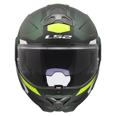 LS2 ADVANT 2 TRIPLE MAT YEŞİL-SİYAH-NEON SARI KASK