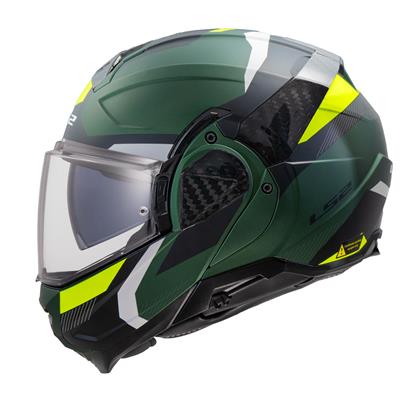 LS2 ADVANT 2 TRIPLE MAT YEŞİL-SİYAH-NEON SARI KASK