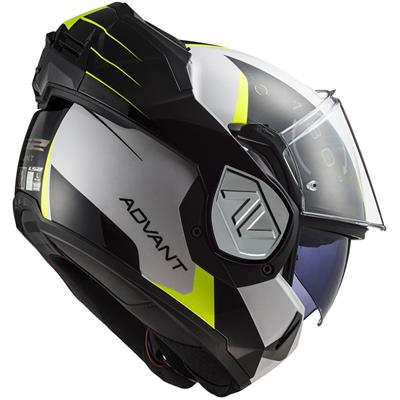LS2 ADVANT CODEX BEYAZ-SİYAH KASK