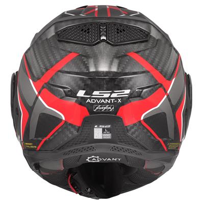 LS2 ADVANT X KARBON FUTURE II KIRMIZI KASK