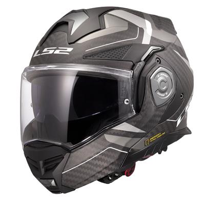 LS2 ADVANT X KARBON HORIZON MAT GÜMÜŞ-GRİ KASK