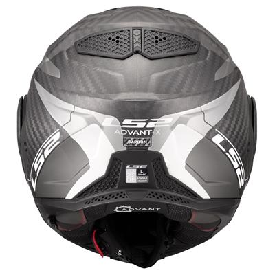 LS2 ADVANT X KARBON HORIZON MAT GÜMÜŞ-GRİ KASK
