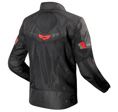 LS2 BLADE AIR MONT SİYAH-KIRMIZI