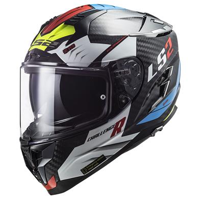 LS2 CHALLENGER C KARBON SPORTY BEYAZ KASK