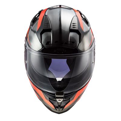 LS2 CHALLENGER CANNON JEANS-TURUNCU KASK