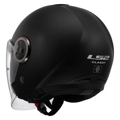 LS2 CLASSY MAT SİYAH KASK