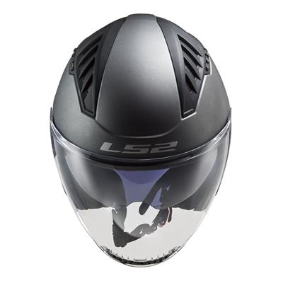 LS2 COPTER 2 MAT TITANIUM KASK