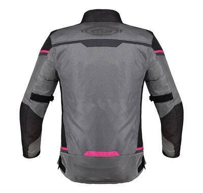 LS2 RIVA KADIN MONT SİYAH-GRİ-PEMBE
