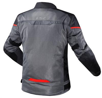 LS2 RIVA MONT SİYAH-GRİ-KIRMIZI