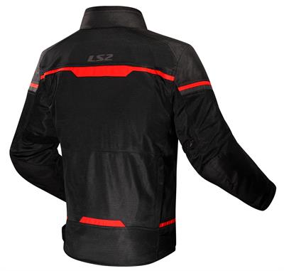 LS2 RIVA MONT SİYAH-KIRMIZI