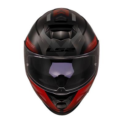 LS2 STORM 2 KRONOS KIRMIZI-GRİ KASK