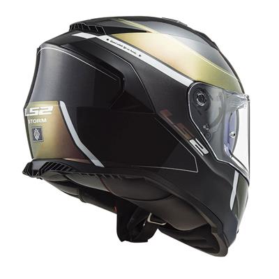 LS2 STORM 2 VELVET MAT SİYAH-GÖKKUŞAĞI KASK