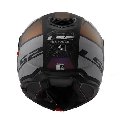 LS2 STROBE 2 ORION MAT SİYAH-MOR-MAVİ KASK