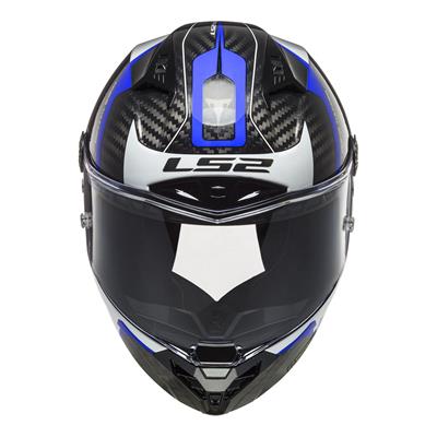 LS2 THUNDER KARBON RACING 1 MAVİ-BEYAZ KASK