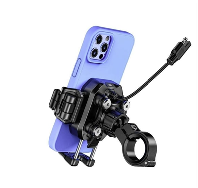 M33 PLUS Titreşim Modüllü Telefon Tutucu (Kablosuz ve TYPE-C Şarjlı )