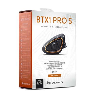 MIDLAND BTX1 PRO-S BLUETOOTH INTERCOM (TEK)