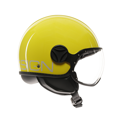 MOMO KASK/ FGTR CLASSIC CANDY YELLOW WHITE
