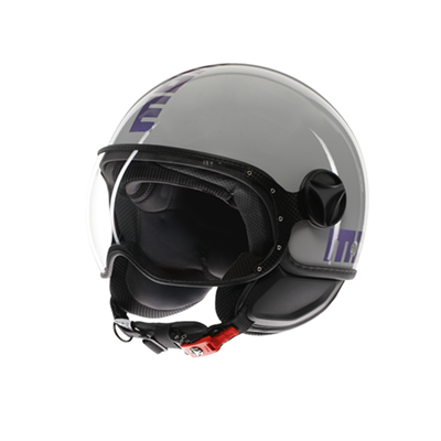 MOMO KASK/ FGTR CLASSIC FLIP BLUE FUCSIA