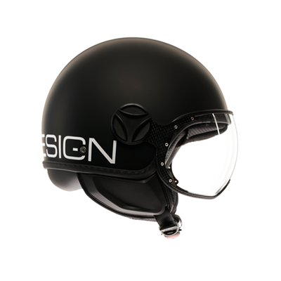 MOMO KASK/ FGTR CLASSIC MONO MATT BLACK/WHİTE