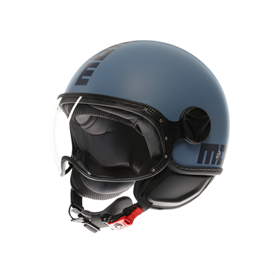 MOMO KASK/ FGTR CLASSIC MONO MATT DUSTY BLUE/BLUE