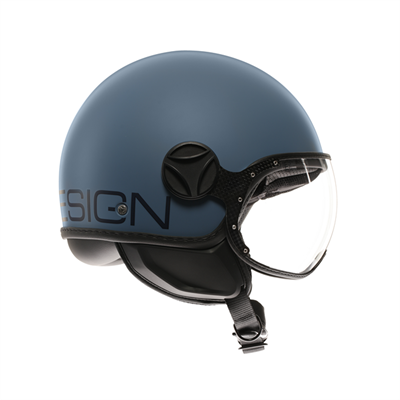 MOMO KASK/ FGTR CLASSIC MONO MATT DUSTY BLUE/BLUE