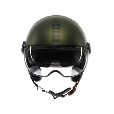 MOMO KASK/FGTR EVO MOMO MONO MATT GREEN BLACK
