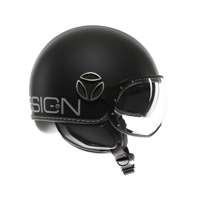 MOMO KASK/FGTR EVO MOMODESIGN MONO MATT BLAK SILVER