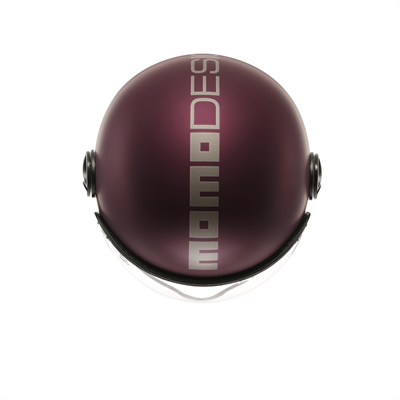 MOMO KASK/FGTR EVO MONO MATT AMARENA/SILVER