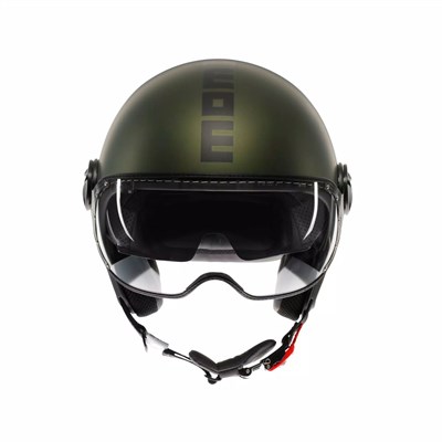 MOMO KASK/FGTR EVO MONO MATT GREEN BLACK