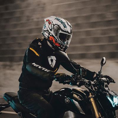 NEXX SX.100R HUNGRY MILES BEYAZ KASK