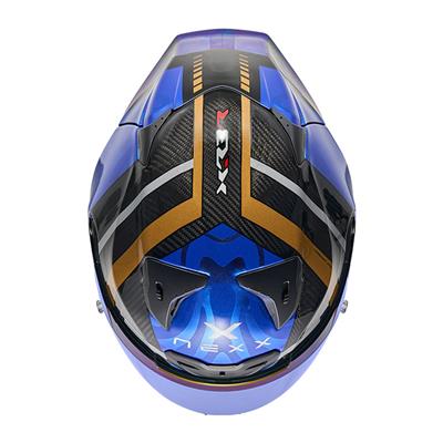 NEXX X.R3R SWIRL KARBON MAVİ KASK