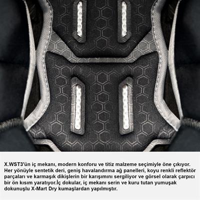 NEXX X.WST 3 FLUENCE MAT GRİ-NEON SARI KASK