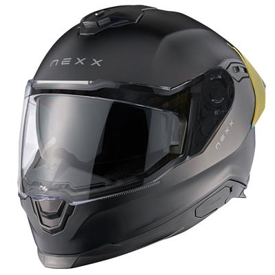 NEXX Y.100R SUBSONIC MAT SİYAH-KIRMIZI KASK