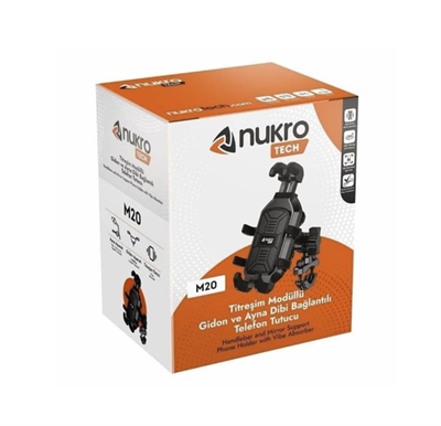 Nukrotech M20 Titreşim Modüllü Telefon Tutucu