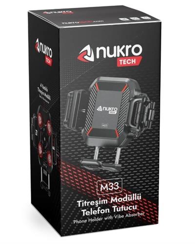 Nukrotech M33 Titreşim Modüllü Telefon Tutucu
