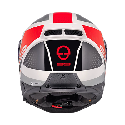 S3 Kapalı Motosiklet Kaskı Daytona Red