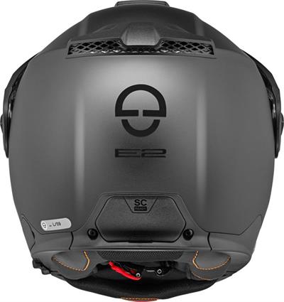 SCHUBERTH E2 MATT BLACK ÇENE AÇILIR SİPERLİKLİ MOTOSİKLET KASKI