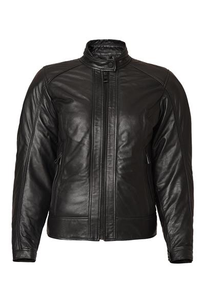 VEXO MOTO DERİ KADIN MONT SİYAH