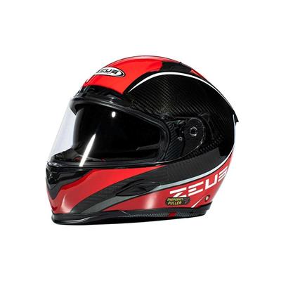 ZEUS KASK/ZS-1800B GLOSS CARBON AM9 RED