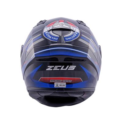 ZEUS KASK/ZS-826 PEARL BLACK BK15 BLUE