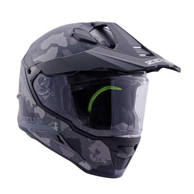 ZEUS KASK/ZS-913 BF6 MATT BLACK GREY BLACK SILVER