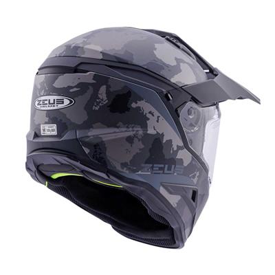 ZEUS KASK/ZS-913 BF6 MATT BLACK GREY BLACK SILVER
