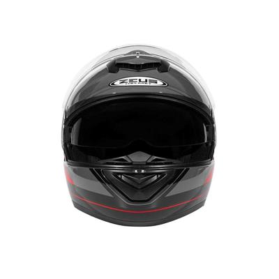 Zeus ZS-3050 BE7 Grey Red Çene Açılır Kask