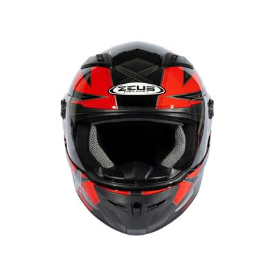 Zeus ZS-813A AN36 Black Red Kapalı Kask