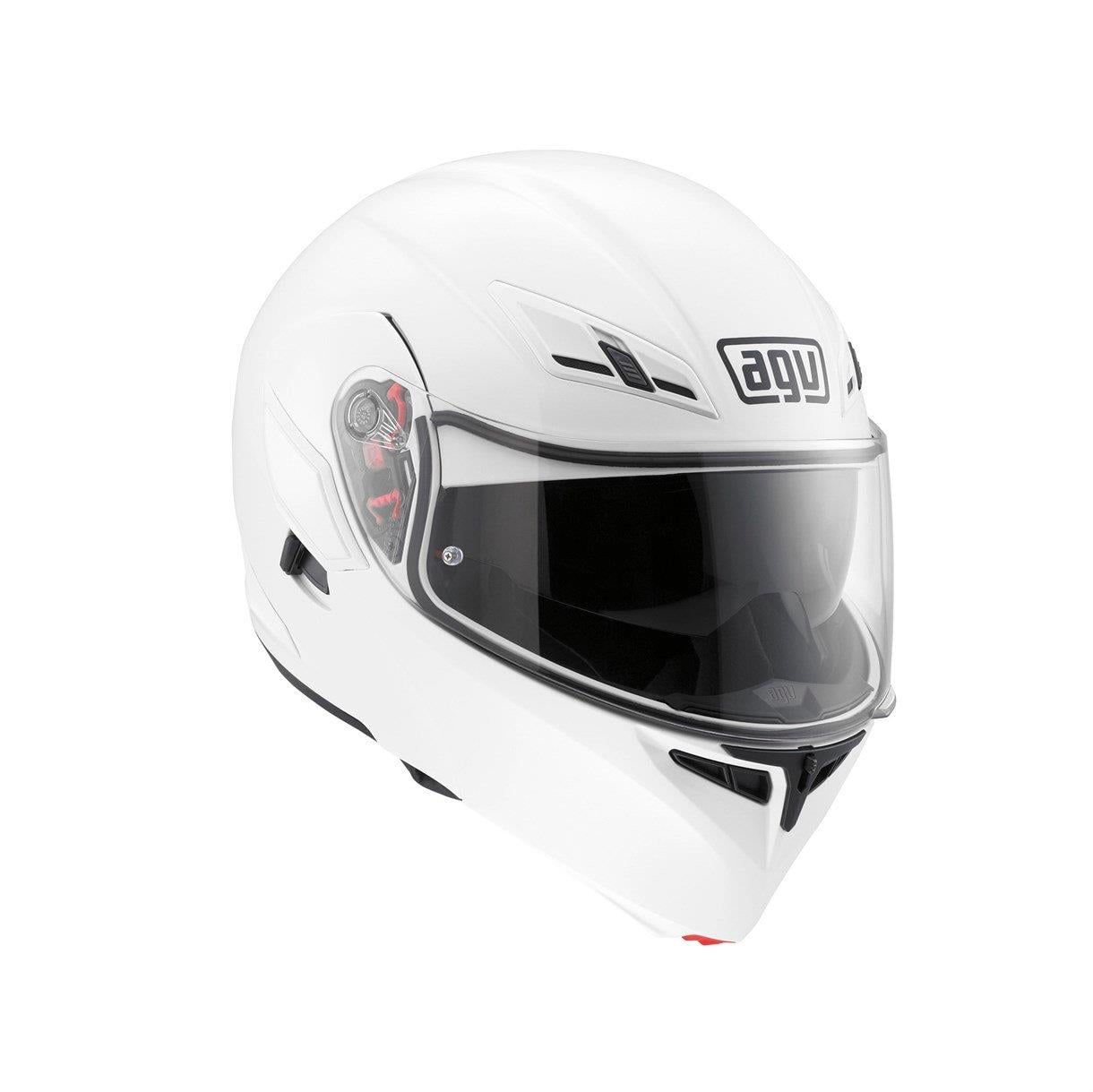 Agv Compact St Sold Plk White Çene Açilir Kask - Pinlock Dahil