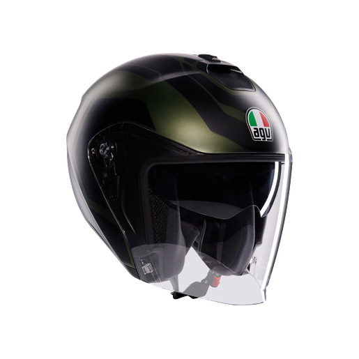 Agv Irides Sakai Matt Green Black Açık Kask