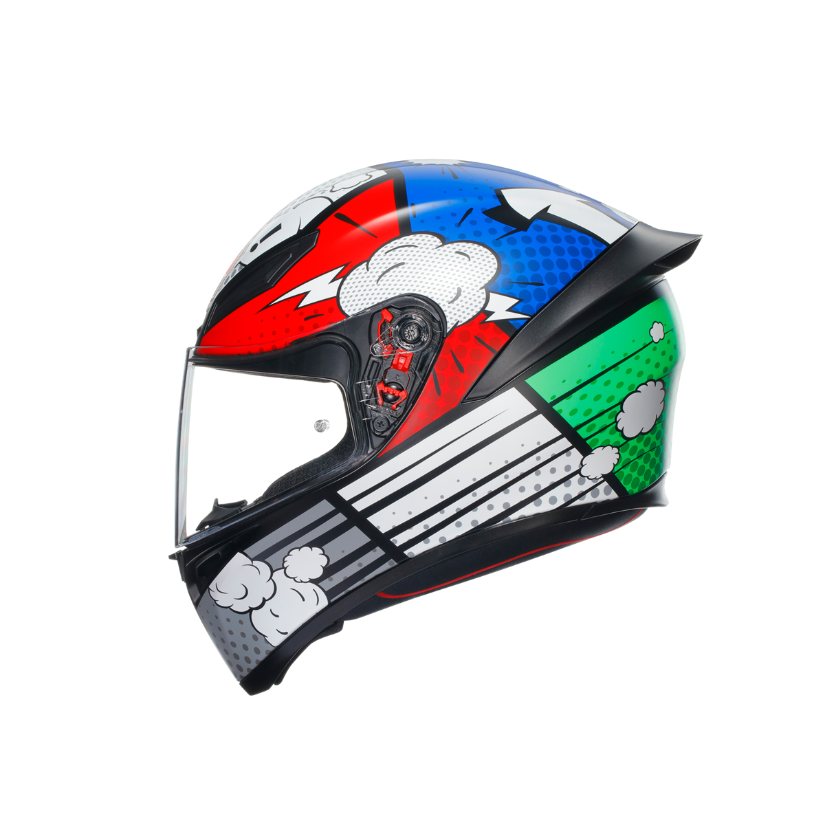 Agv K1S Bang Matt Blue Kapalı Kask