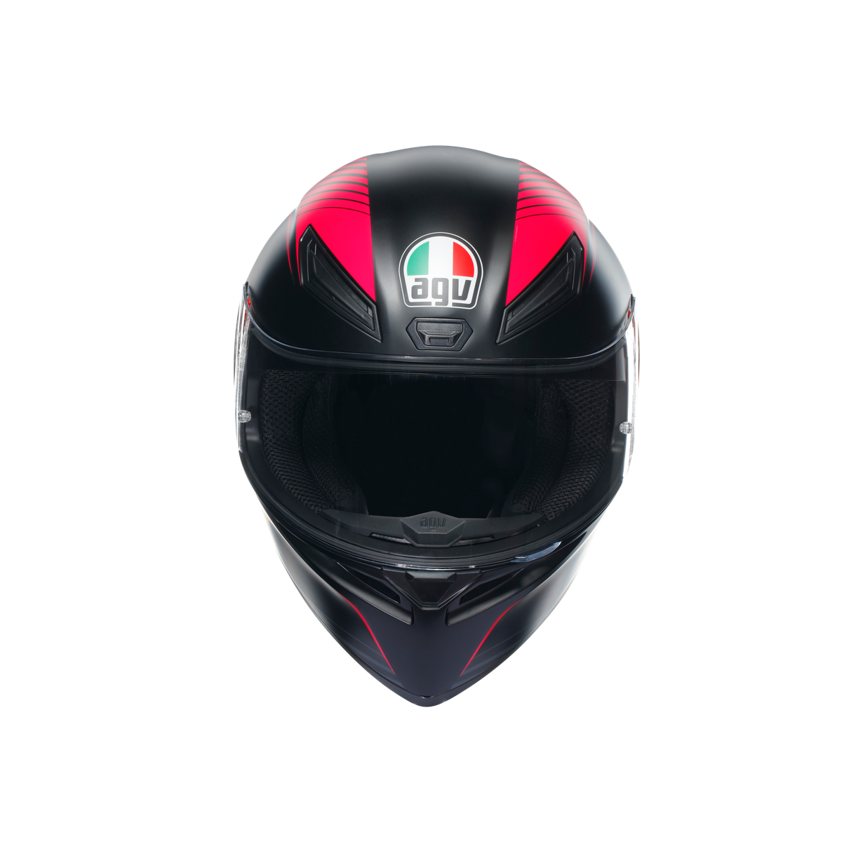 Agv K1S Warmup Black Pink Kapalı Kask