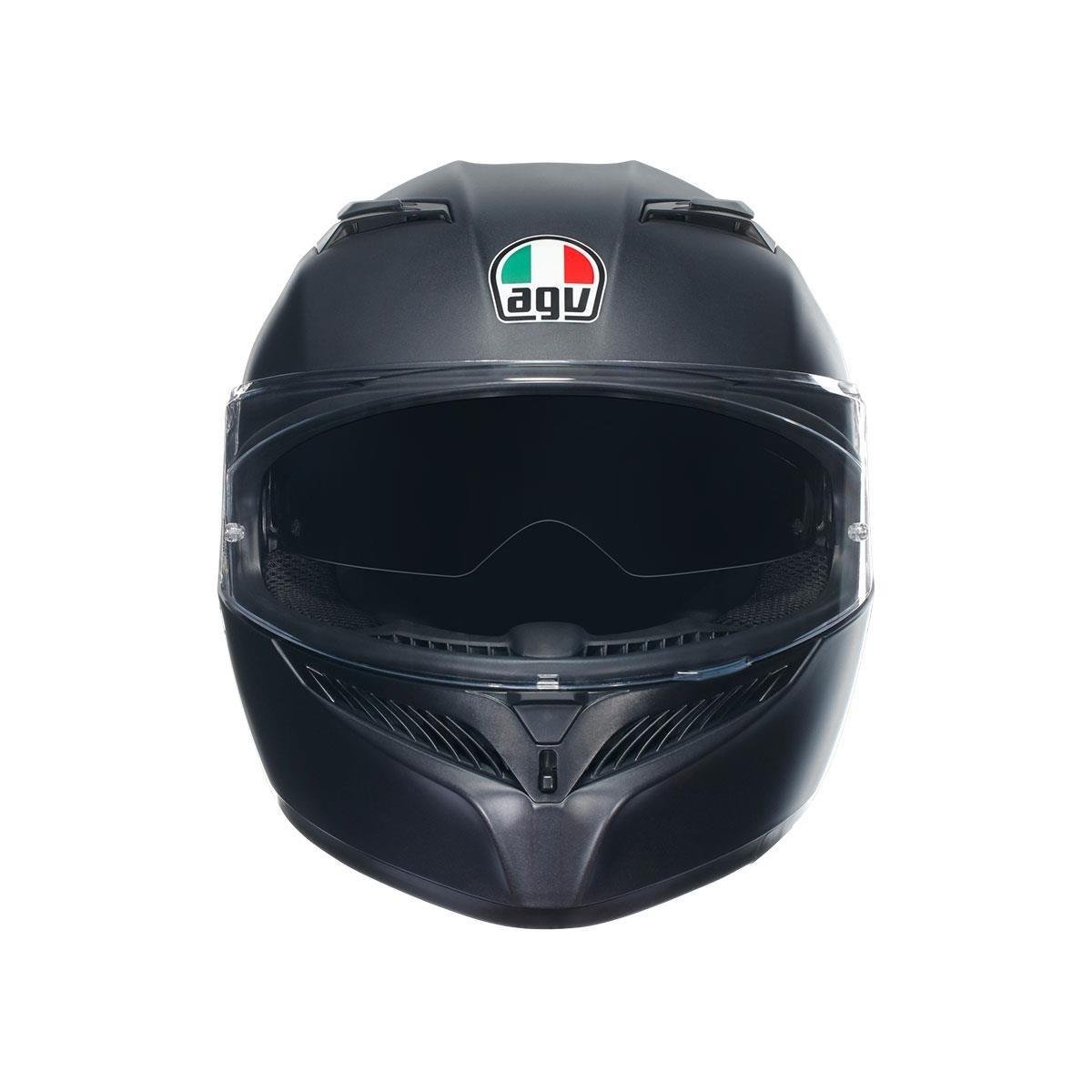 agv k3 Mサイズ AGV K3 Motosiklet Kaskı Mono Kapalı Kask Matt Black XS : Amazon.com.tr